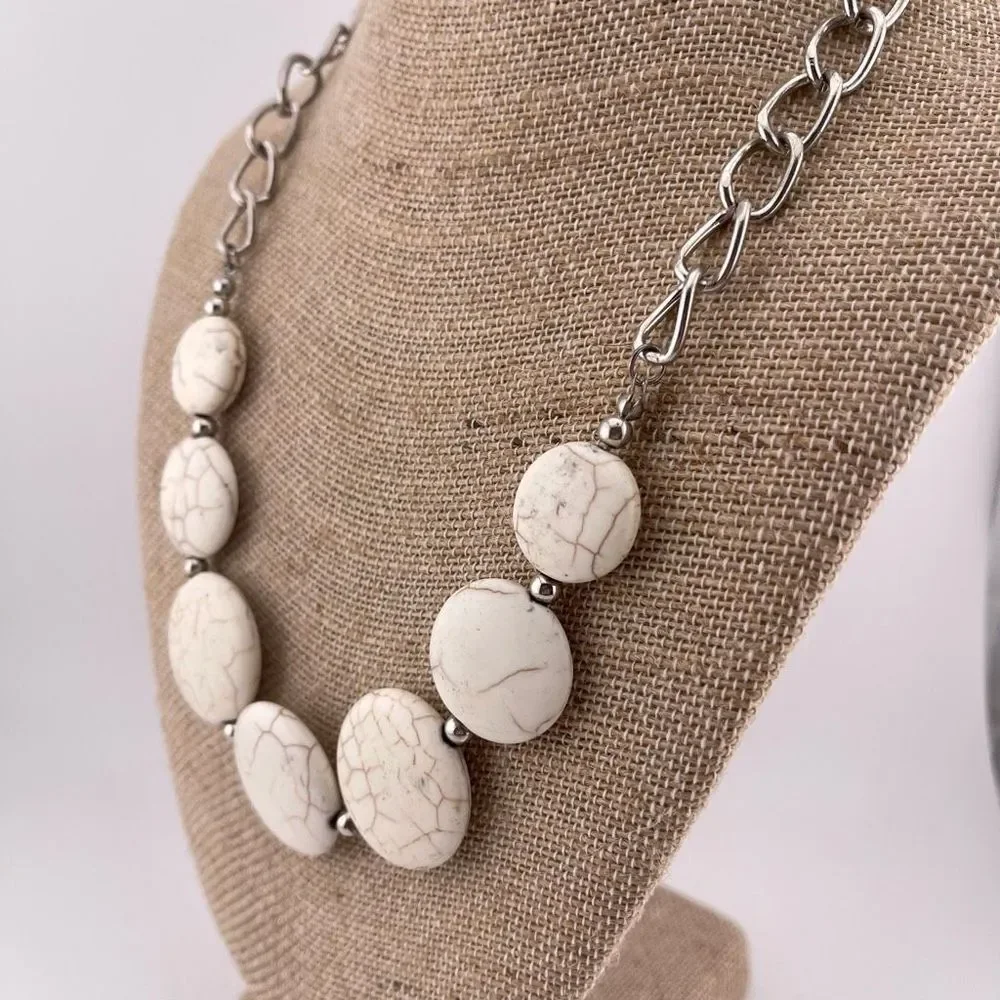 white stone